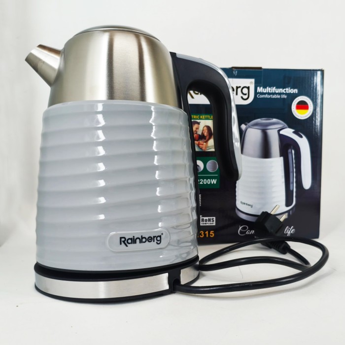 Надійний електричний чайник Rainberg, Чайник електричний домашній для побутового використання BY-11