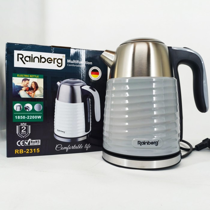 Надійний електричний чайник Rainberg, Чайник електричний домашній для побутового використання BY-11