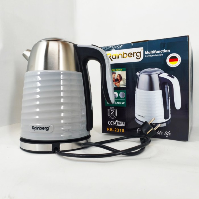 Надійний електричний чайник Rainberg, Чайник електричний домашній для побутового використання BY-11