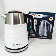Надійний електричний чайник Rainberg RB-2315 1.8л 2200Вт, Електричний чайник з автовідключенням DX-98