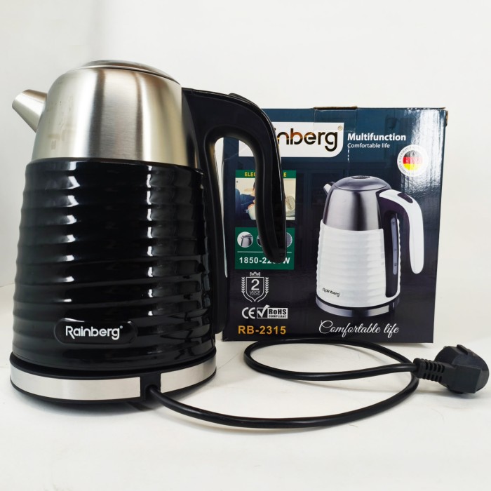 Електрочайник на кухню Rainberg, Чайник електричний для дому красивий, Якісний електрочайник для кухні YH-35