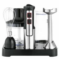 Багатофункціональний блендер 6в1 Rainberg RB-2293 1200 Вт кухонний подрібнювач ручний блендер міксер Black XZ-60