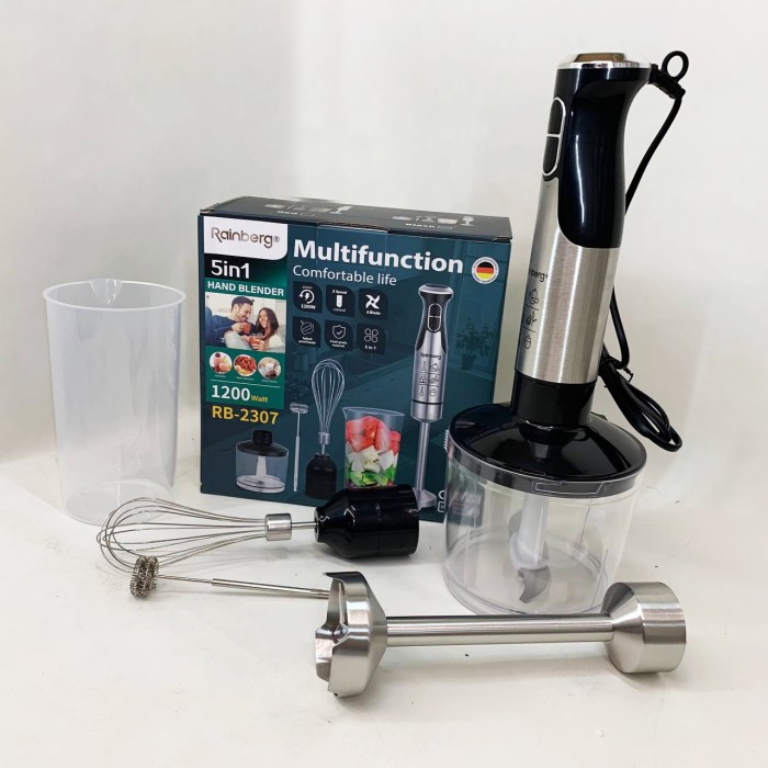 Занурювальний блендер з чашею, Гарний занурювальний блендер для дому, Блендери для коктейлів UM-51