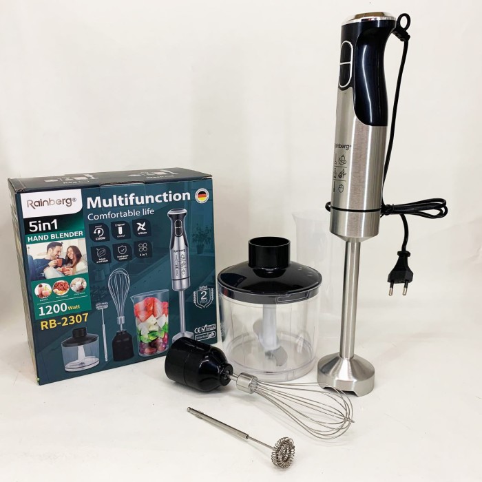 Занурювальний блендер з чашею, Гарний занурювальний блендер для дому, Блендери для коктейлів UM-51