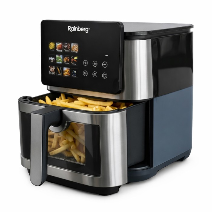 Аерофритюрка Rainberg RB-2321 4200 Вт 12.5 л сенсорна 2 Тена WF-28