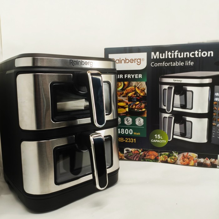 Домашня фритюрниця аерогриль без олії Rainberg, Фритюрниця без олії вигідна пропозиція AW-46