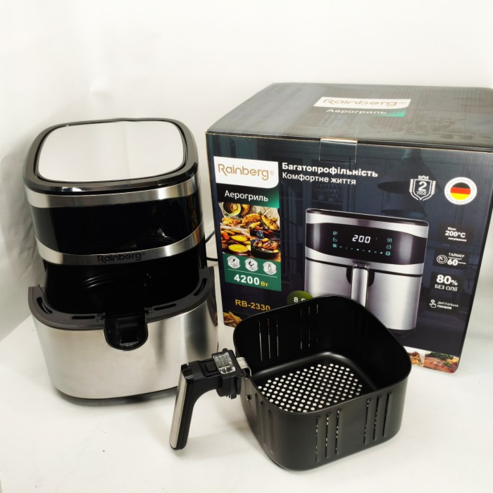 Фритюрниця без олії міцна, Фритюрниця для дому кухні без олії професійна SM-45