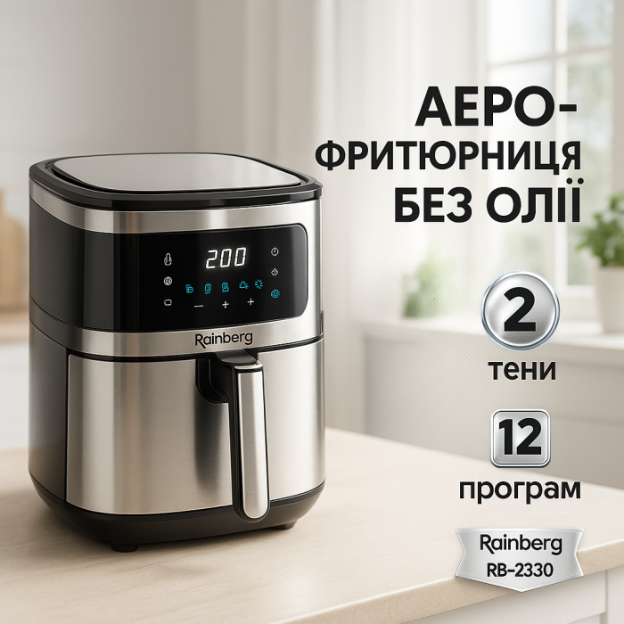 Фритюрниця без олії міцна, Фритюрниця для дому кухні без олії професійна SM-45