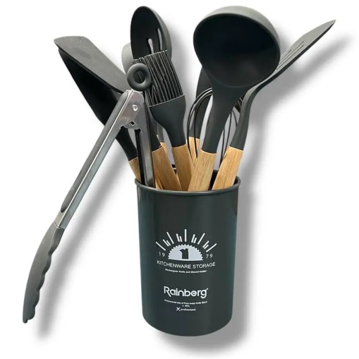 Набір кухонних приладів Rainberg RB-2288 Black XQ-87
