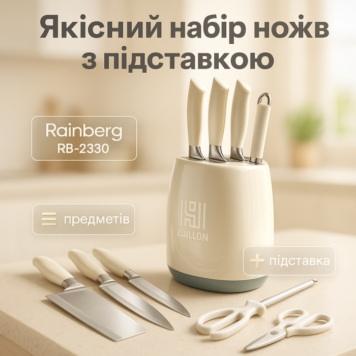 Кухонний ніж зі сталі нержавіючої, Кухонні ножі з хорошої сталі, Професійні ножі для домашньої кухні HB-74