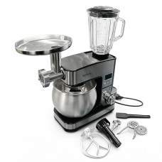 Універсальний кухонний комбайн 6л Rainberg RB-8087 Планетарний міксер з тістомісом та блендером 4200Вт NL-86