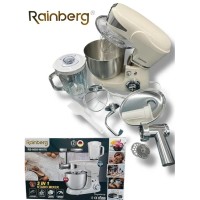 Хороший кухонний комбайн тістомісильник, Комбайн з металевою чашею, Кухонний новий Міксер 2в1 PV-68