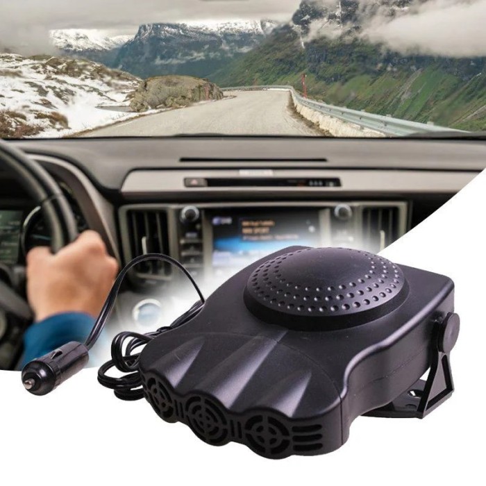 Автомобільний обігрівач салону 12v 200w Car, Електричний обігрівач для автомобіля 12в IU-13