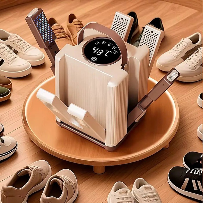Електросушарка для взуття від мережі на 3 пари / Сушарка з УФ-дезінфекцією та таймером / Сушарка взуття MG-20