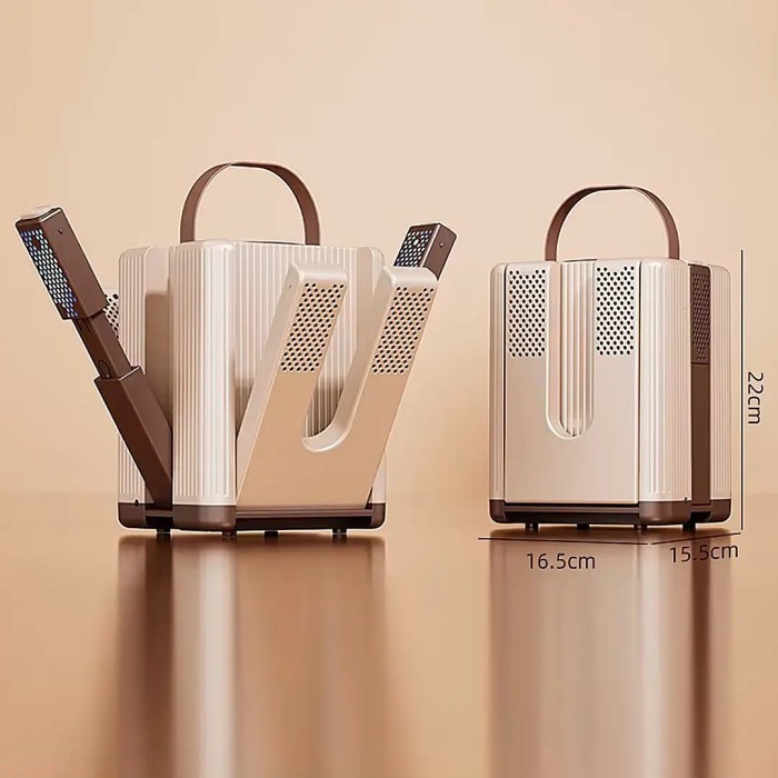 Електросушарка для взуття від мережі на 3 пари / Сушарка з УФ-дезінфекцією та таймером / Сушарка взуття MG-20