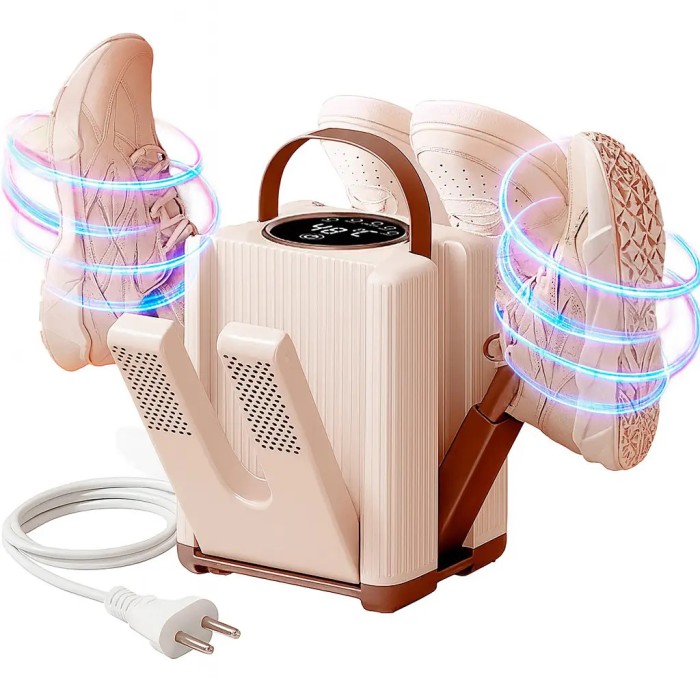 Електросушарка для взуття від мережі на 3 пари / Сушарка з УФ-дезінфекцією та таймером / Сушарка взуття MG-20