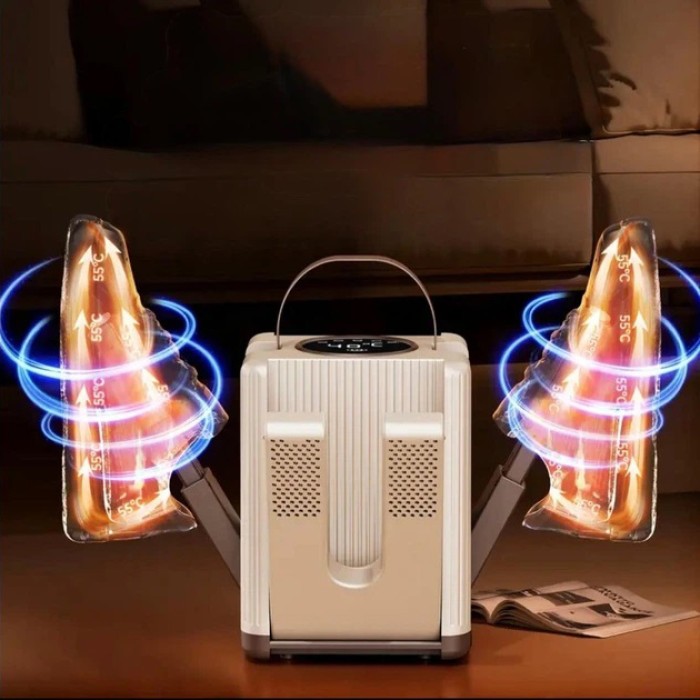 Електросушарка для взуття від мережі на 3 пари / Сушарка з УФ-дезінфекцією та таймером / Сушарка взуття QT-37