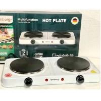 Електрична плита дискова плита Rainberg RB-999 електроплита 2400Вт White QW-26