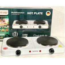 Електрична плита дискова плита Rainberg RB-999 електроплита 2400Вт White QW-26