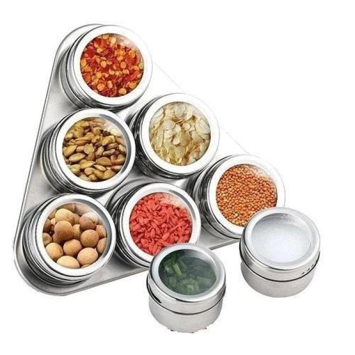 Набір спецівниць для спецій спецівники MAG-745, Складаний органайзер для сипких товарів UL-61