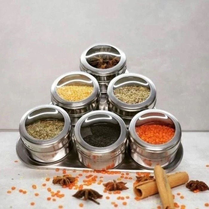 Пористий органайзер для зберігання спецій MAG-745 Набір ємностей для продуктів набір спецій EN-88