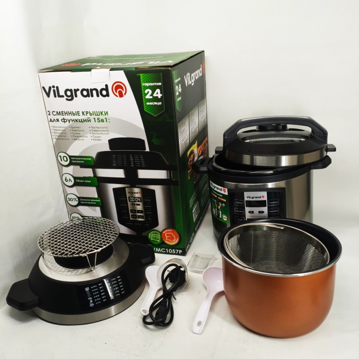 Мультиварка-скороварка VILGRAND VMC1057P TY-60