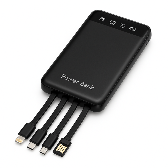 Повербанк компактний, Водонепроникний павербанк, Бездротовий акумулятор power bank HX-14