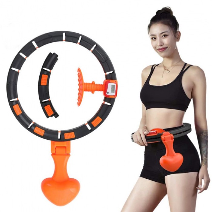 Розумний масажний обруч для схуднення живота та боків Intelligent Hula Hoop MN-56