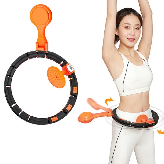 Розумний масажний обруч для схуднення живота та боків Intelligent Hula Hoop