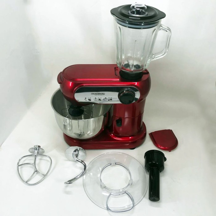 Міксер із насадкою для крему Crownberg CB 3404, Багатофункціональний кухонний прилад SJ-93