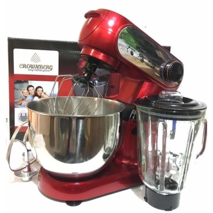 Міксер із насадкою для крему Crownberg CB 3404, Багатофункціональний кухонний прилад SJ-93