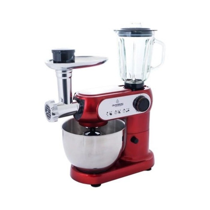 Кухонний комбайн 3 в 1 Crownberg CB-3404 Тістоміс-М'ясорубка-Блендер (2200 Вт) ZG-83