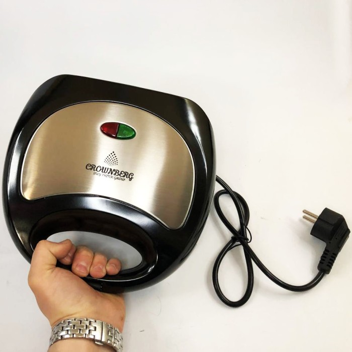 Гриль електричний притискний, Електровафельница, Електрогриль зі знімними панелями OV-83