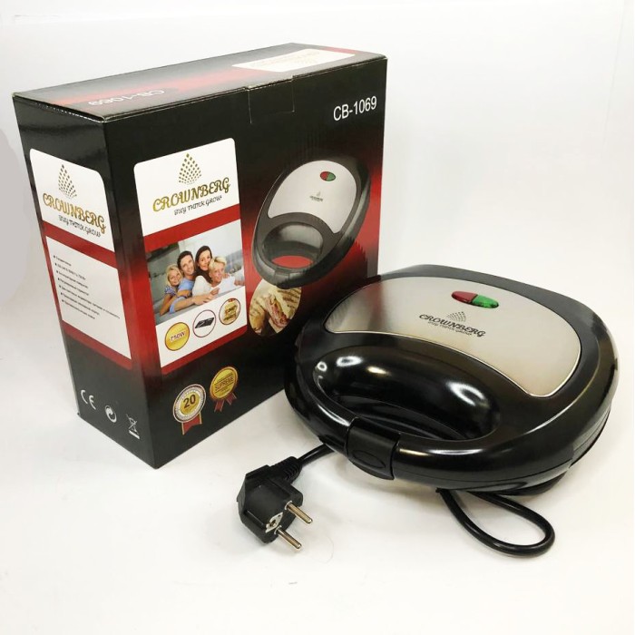 Гриль електричний притискний, Електровафельница, Електрогриль зі знімними панелями OV-83