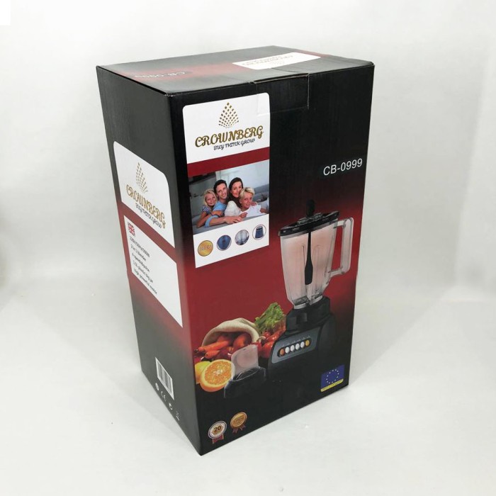 Блендер Подрібнювач 2 В 1 Стаціонарний Crownberg CB-0999 500Вт HO-27