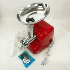 М'ясорубка автомат Domotec, М'ясорубка настільна професійна 'ясорубки з металевими шестернями VX-27