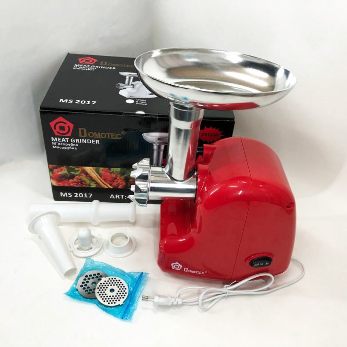 М'ясорубка з легким чищенням Domotec, Електром'ясорубка для кухні М'компактна AZ-67