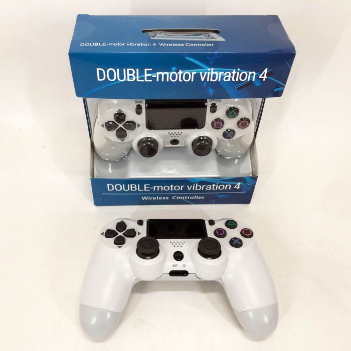 Джойстик DOUBLESHOCK для PS 4, бездротовий ігровий геймпад PS4/PC акумуляторний джойстик. Колір білий CD-99