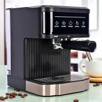 Кухонна кавоварка Crownberg CB-1572 1200Вт напівавтоматична 1.8л з сенсорним керуванням 20 бар LH-98