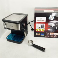 Еспресо кавоварка Crownberg CB-1570 1200 Вт з робочим тиском 20 бар і функцією приготування 2 чашок NV-12