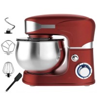 Міксер для 2600Вт Crownberg CB-3408 планетарний тістоміс з чашею 5л на 6 швидкостей з імпульсним режимом WJ-35