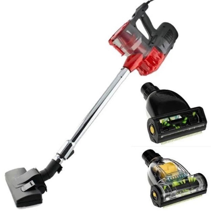 Ручний пилосос для сухого збирання 3в1 0,5л 2500Вт 55 дБ Crownberg CB-673 контейнерний з циклонним фільтром CH-78