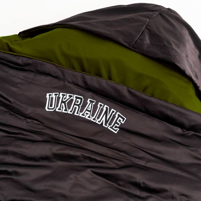 Спальний мішок тактичний теплий спальний із чохлом, туристичний зимовий. Колір чорний FY-53