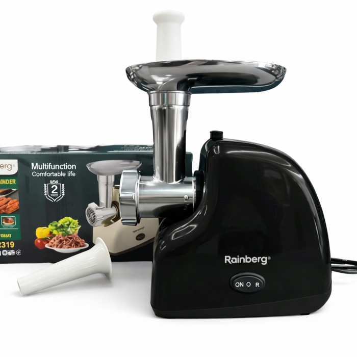 Електрична м'ясорубка з насадкою-кеббе, Електром'ясорубка для кухні М'для домашньої ковбаси PI-21