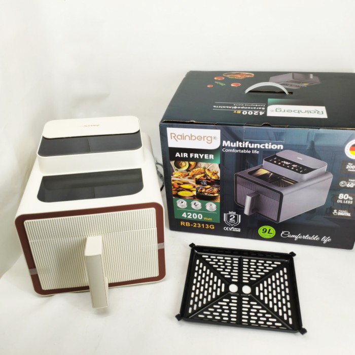 Електричні фритюрниці зі знімною чашею Rainberg, Фритюрниця аерофритюрниця, Великий аерогриль DG-93