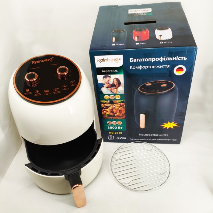 Аерогриль-фритюрниця з сенсорним управлінням, Аерофрітюрниця з функцією швидкого приготування LM-18