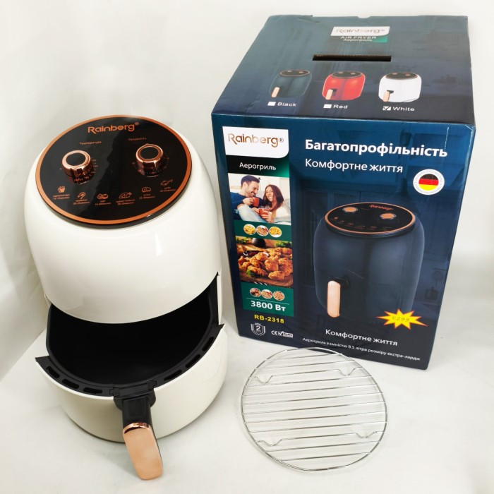 Аерогриль-фритюрниця з сенсорним управлінням, Аерофрітюрниця з функцією швидкого приготування LM-18