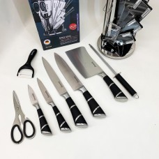 Набір литих ножів для кухні, Набір кухонних ножів преміум ножиків для кухні YU-14