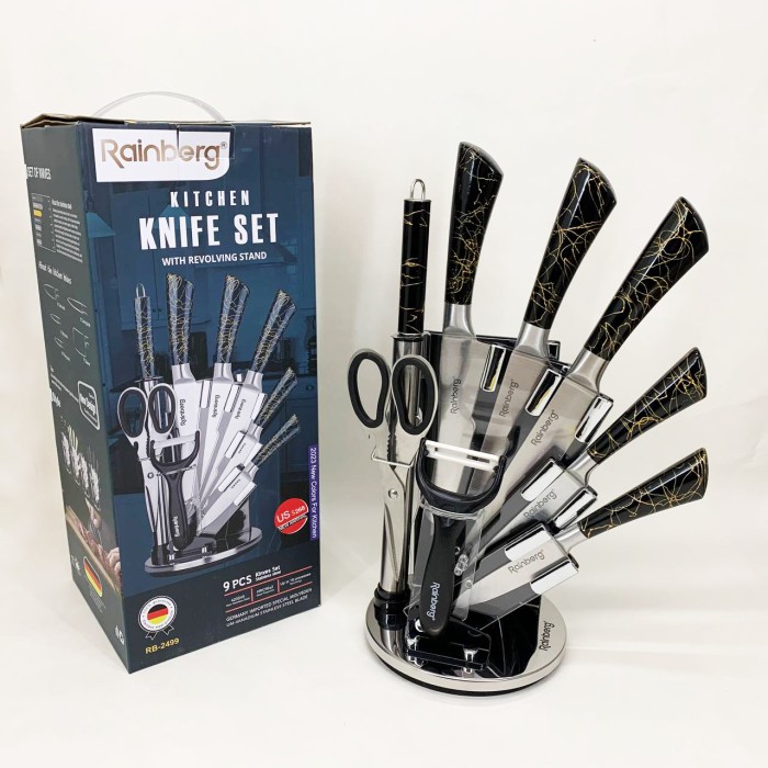 Кухонні ножі домашні, Набір кухонних ножів преміум, Кухонні ножі для нарізання Сучасні NT-73