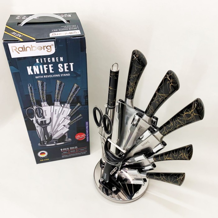 Кухонні ножі домашні, Набір кухонних ножів преміум, Кухонні ножі для нарізання Сучасні NT-73